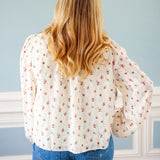 Sweet Meadow Morning Top, Cream
