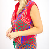 Poppy Pullover Vest, Vintage Monogram