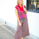Poppy Pullover Vest, Vintage Monogram