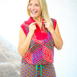 Poppy Pullover Vest, Vintage Monogram