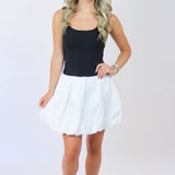 Linnea Dress, Black/White