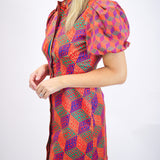 Britt Dress, Vintage Monogram