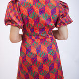 Britt Dress, Vintage Monogram