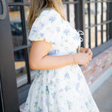 Sommer Dress, Ivory Floral