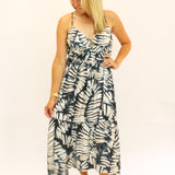 Jackie Dress, Black/White