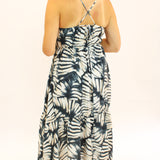 Jackie Dress, Black/White