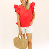 Good Days Only Top, Red