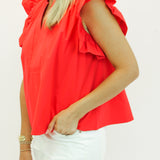 Good Days Only Top, Red