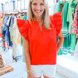 Good Days Only Top, Red