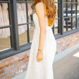 Ivory Evermore Midi Dress, Cream