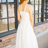 Ivory Evermore Midi Dress, Cream