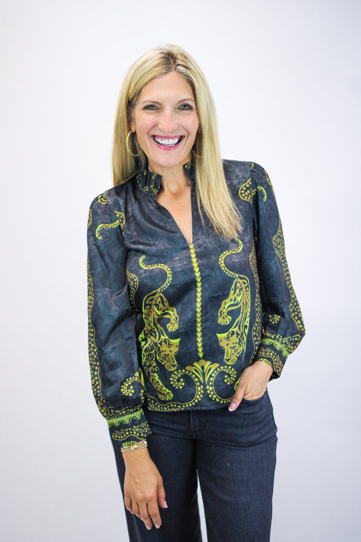 Phoebe Top, Pouncing Panther