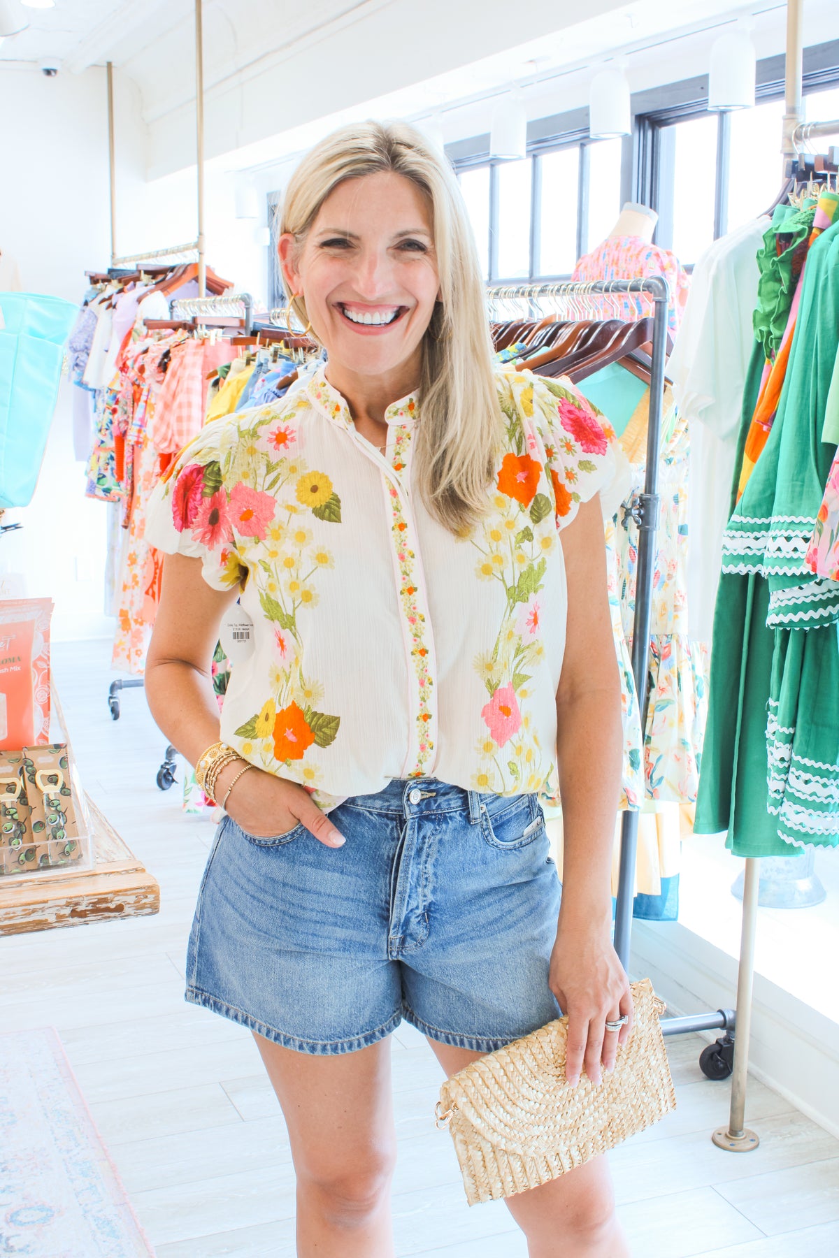 BIBIY. MADE | EMILY FLOWER BLOUSE｜Bibiy.
