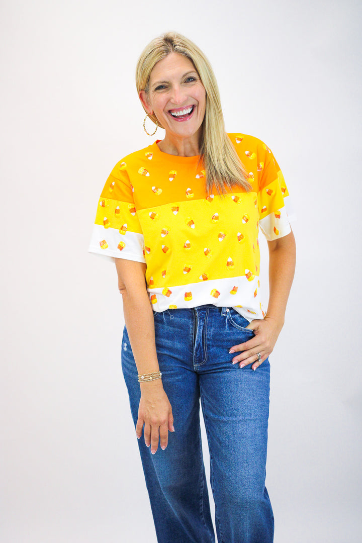 Candy Corn Tee