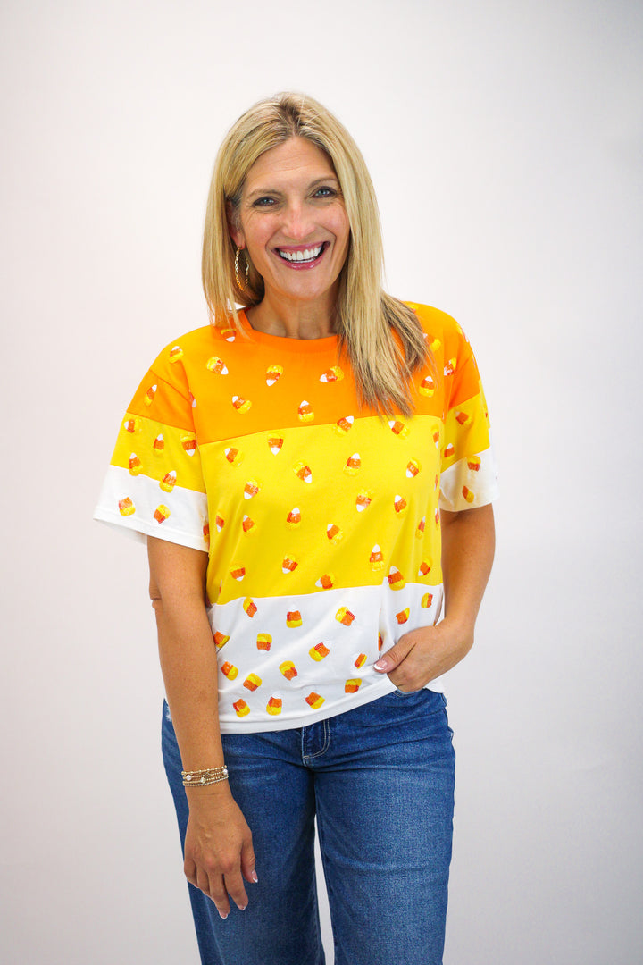 Candy Corn Tee
