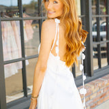 Wildflower Kiss Mini Dress, White