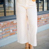 Disco Daisy Pants, Pink Floral