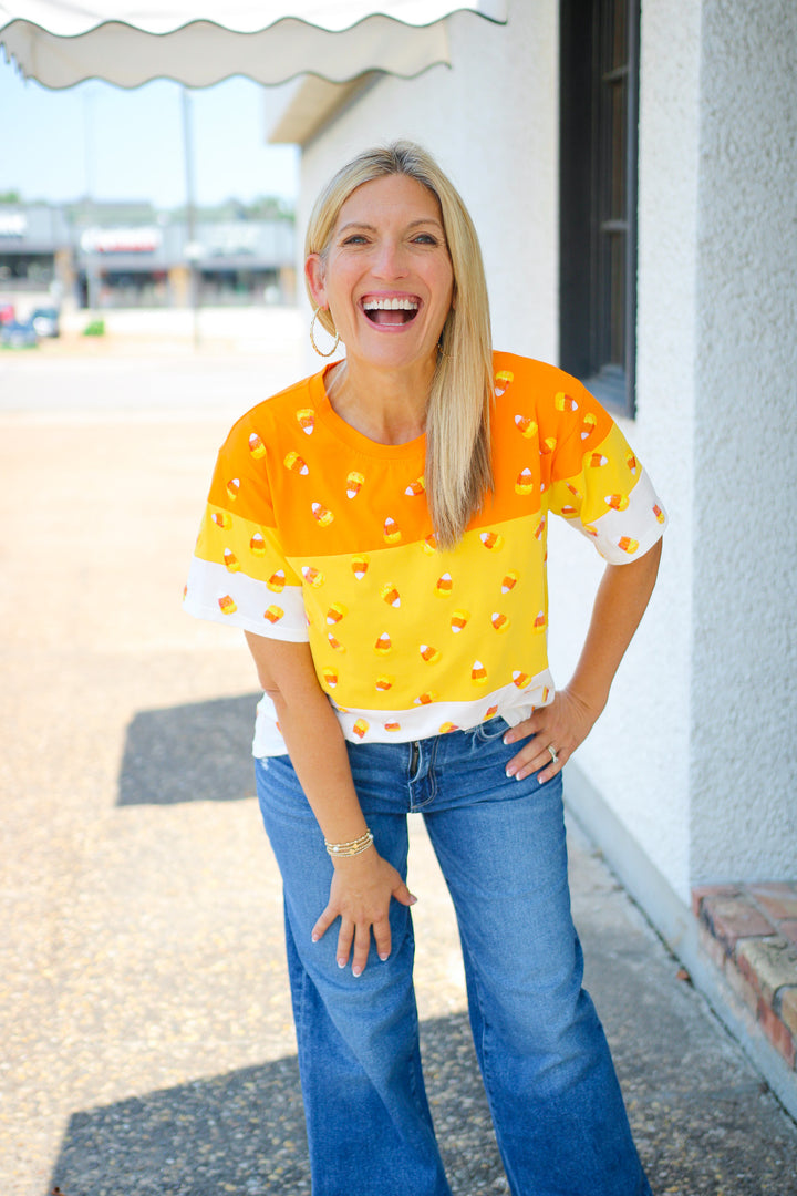 Candy Corn Tee