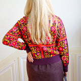 Meredith Cardigan, Golden Floral