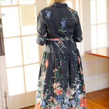 Yara Dress, Black/Multi