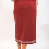 Dublin Skirt, Maroon