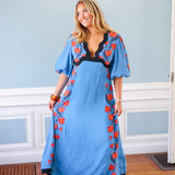 Berlin Dress, Blushing Meadow Blume