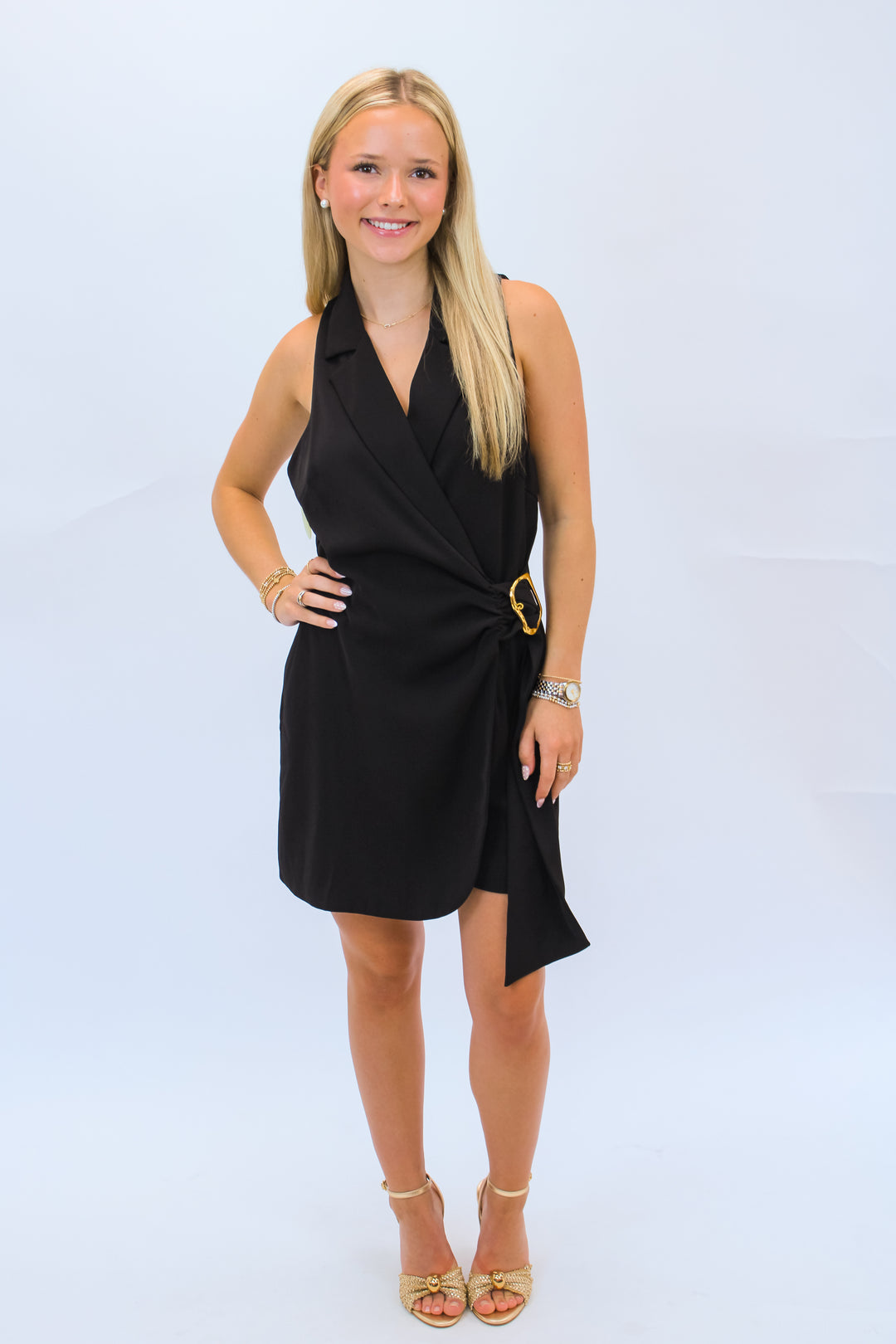 Savor This Moment Romper, Black