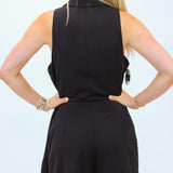 Savor This Moment Romper, Black