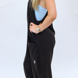 Hot Shot Onesie, Washed Black