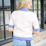 Lovely Daydream Knit Top, Cream
