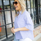 Modern Ease Top, Blue