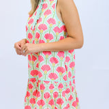 Half Past Sunset Dress, Coral
