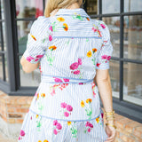 Sweet Escape Mini Dress, Blue