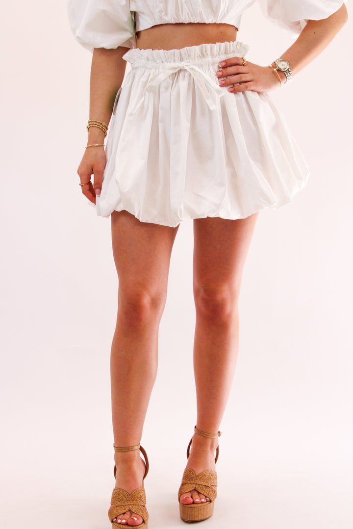 Kayla Skirt, White