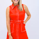 Last American Summer Dress, Red