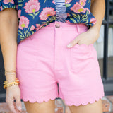 Sorbet Skies Shorts, Pink