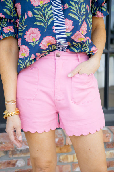 Sorbet Skies Shorts, Pink