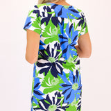 Ella Dress, Wild Blossom Blue