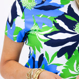 Ella Dress, Wild Blossom Blue