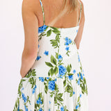 Perfect Timing Floral Dress, Cream