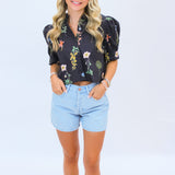 Call It A Crush Top, Black