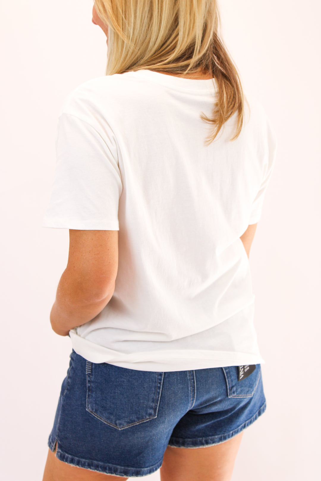 Cocktails Boyfriend Tee, Sea Salt