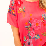 Mariafe Blouse, Watermelon