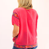 Mariafe Blouse, Watermelon