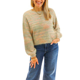 Colette Multi Color Striped Sweater