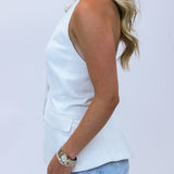 Brielle Vest, Ivory