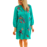 Bondi Teal Shift Dress, Ethal