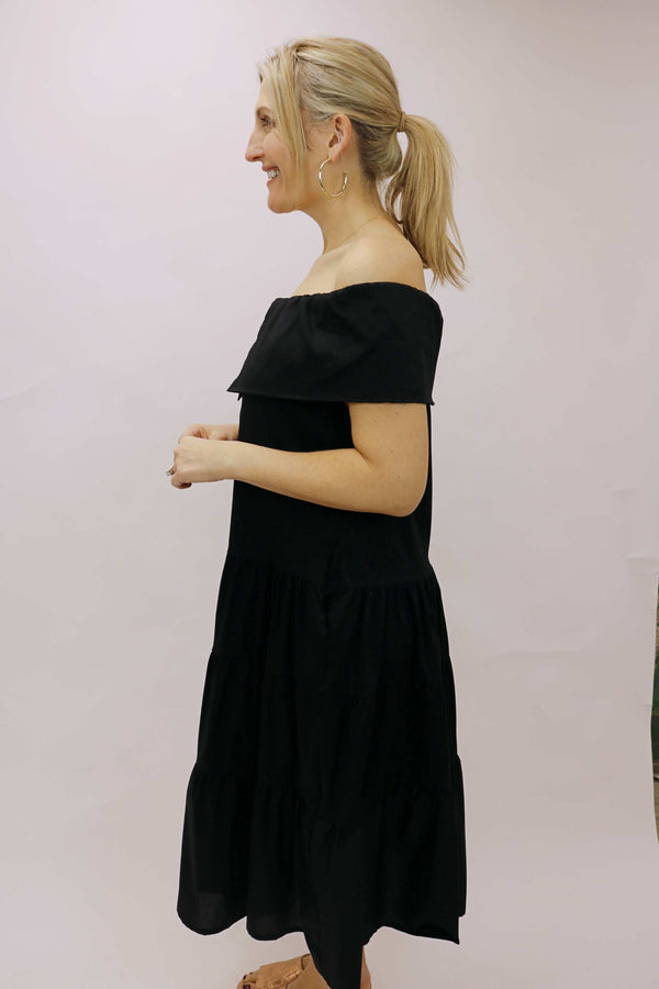 Halima Dress, Black