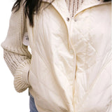 Ava Scallop Vest, Cream