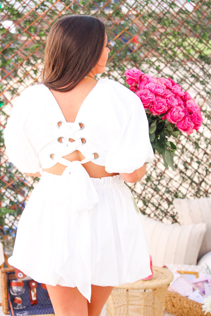 Sam Top, White